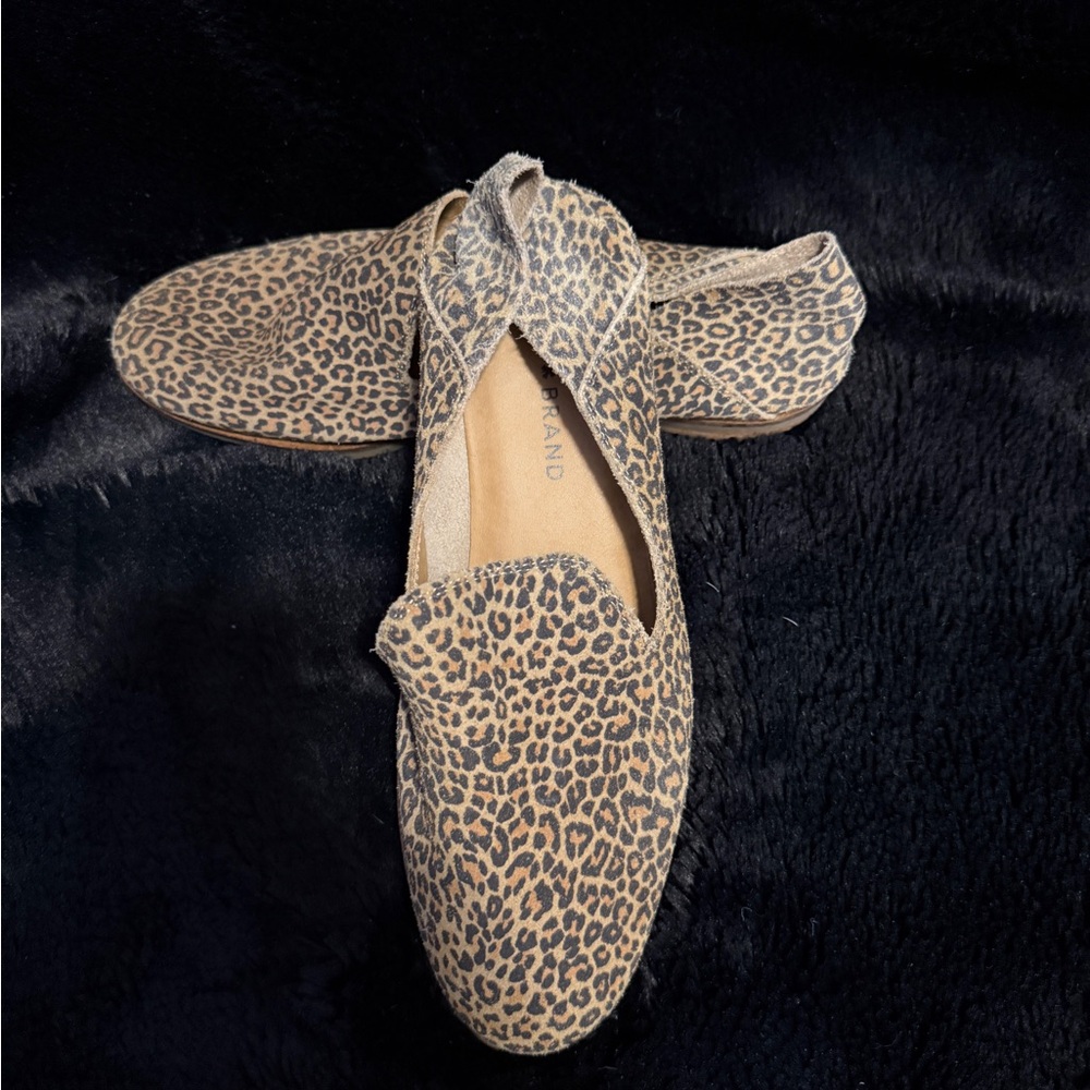 Lucky Brand Animal Print Loafers